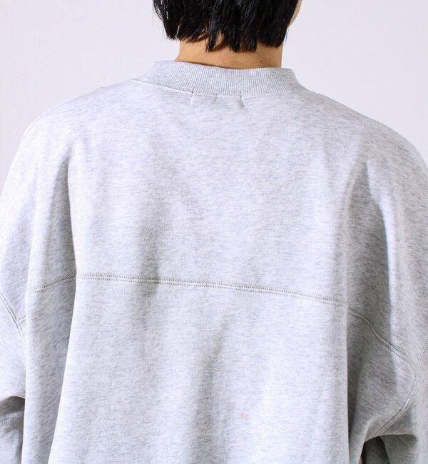 GLOSTER「ダブルステッチパウダースノー裏毛プルオーバー」|スウェット・ジャージ|