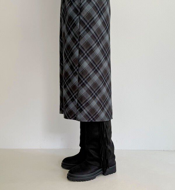 fredy emue「フリンジロングブーツ」|ロングブーツ|