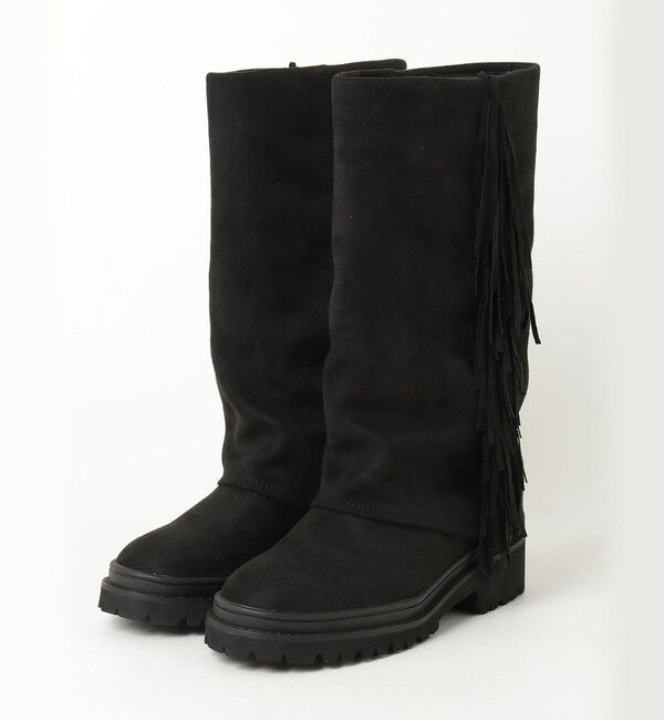 fredy emue「フリンジロングブーツ」|ロングブーツ|