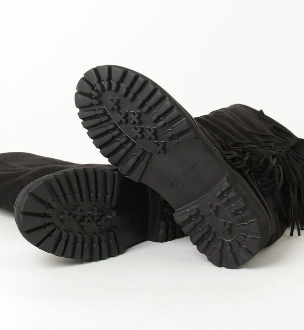 fredy emue「フリンジロングブーツ」|ロングブーツ|