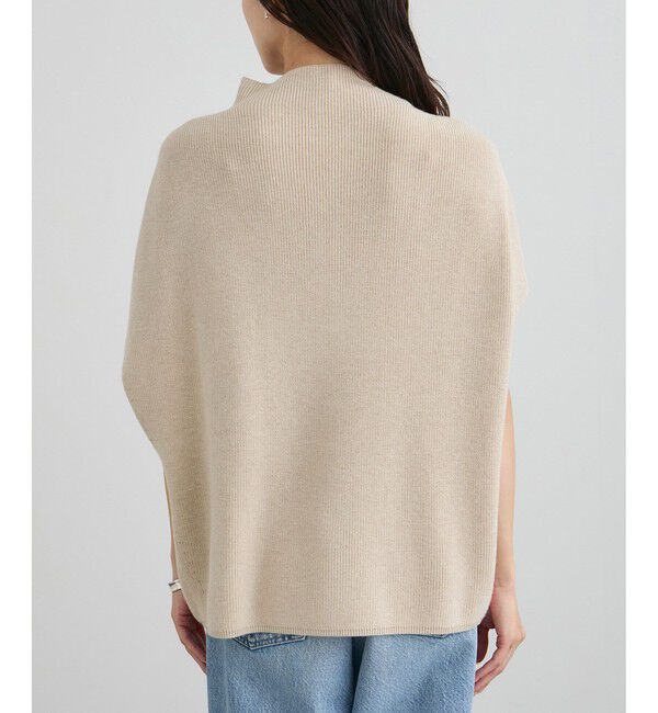 SALON adam et rope'「コットンシルクカシミヤ２WAYジレプルオーバー」|ニット・セーター|