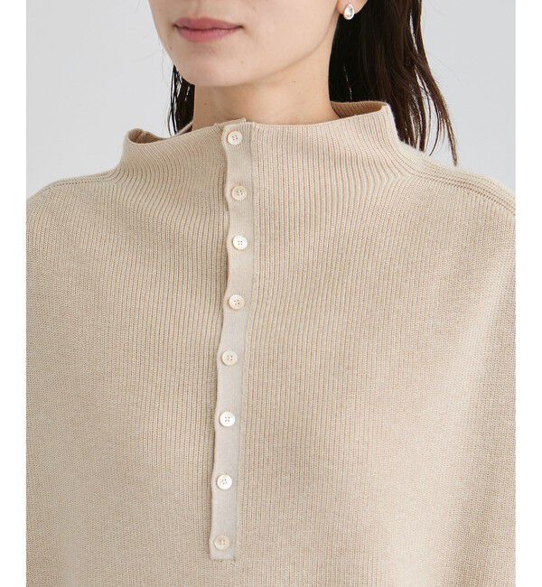 SALON adam et rope'「コットンシルクカシミヤ２WAYジレプルオーバー」|ニット・セーター|