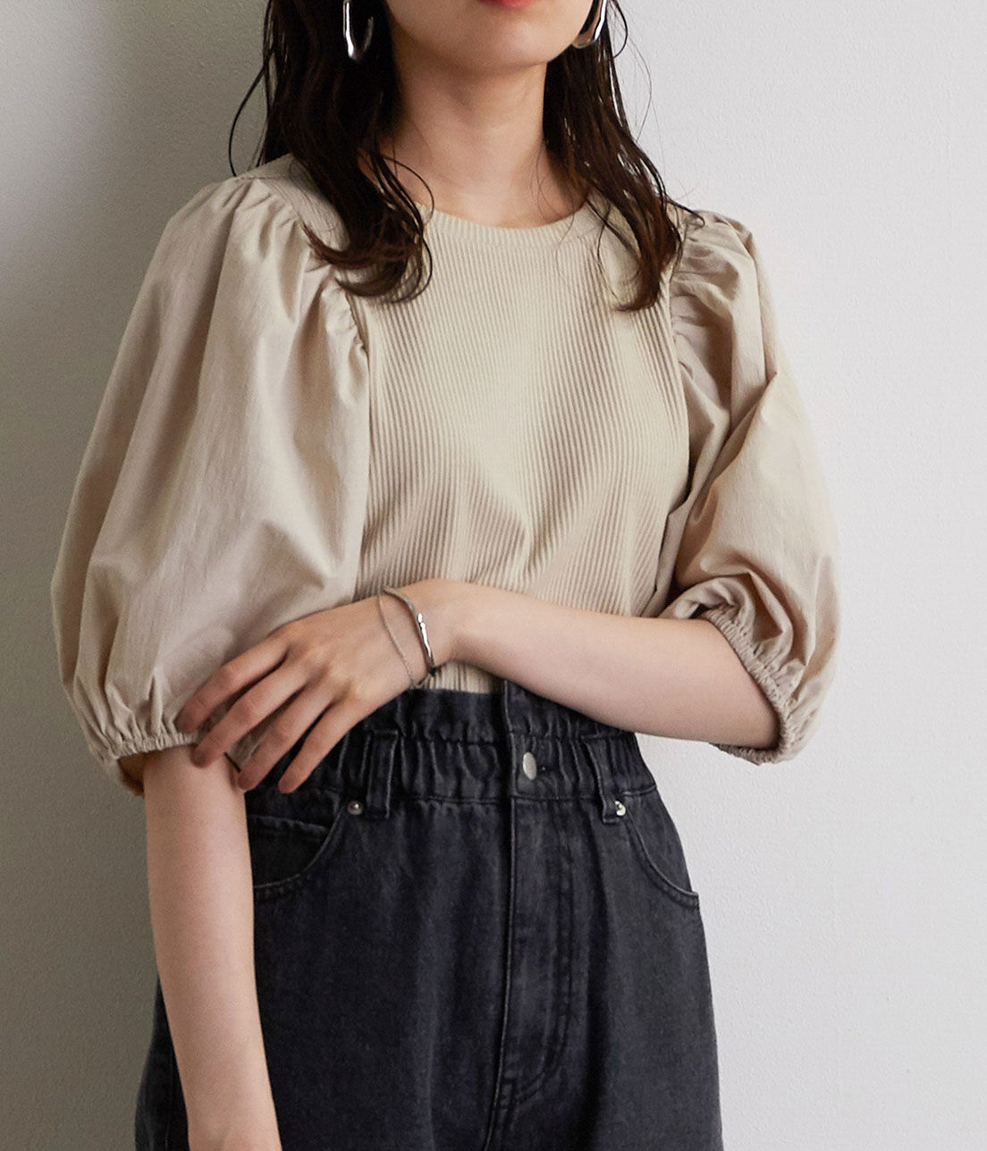 VIS「ダブルラインメタルバングル」|ブレスレット・バングル|