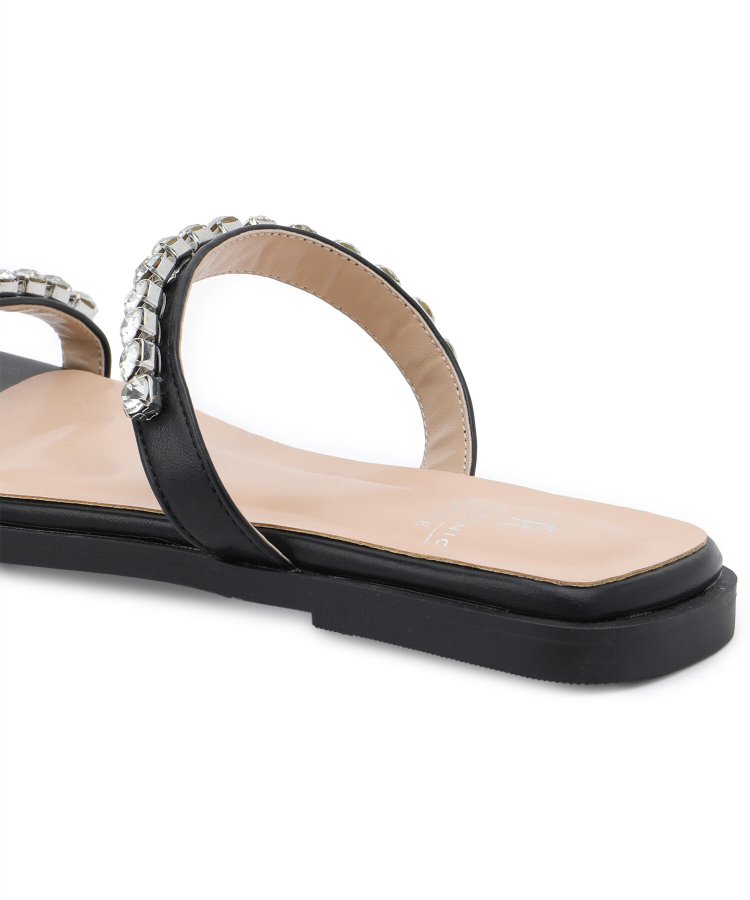 ROPE PICNIC PASSAGE「ビジュー・パールバンドフラットサンダル」|サンダル|