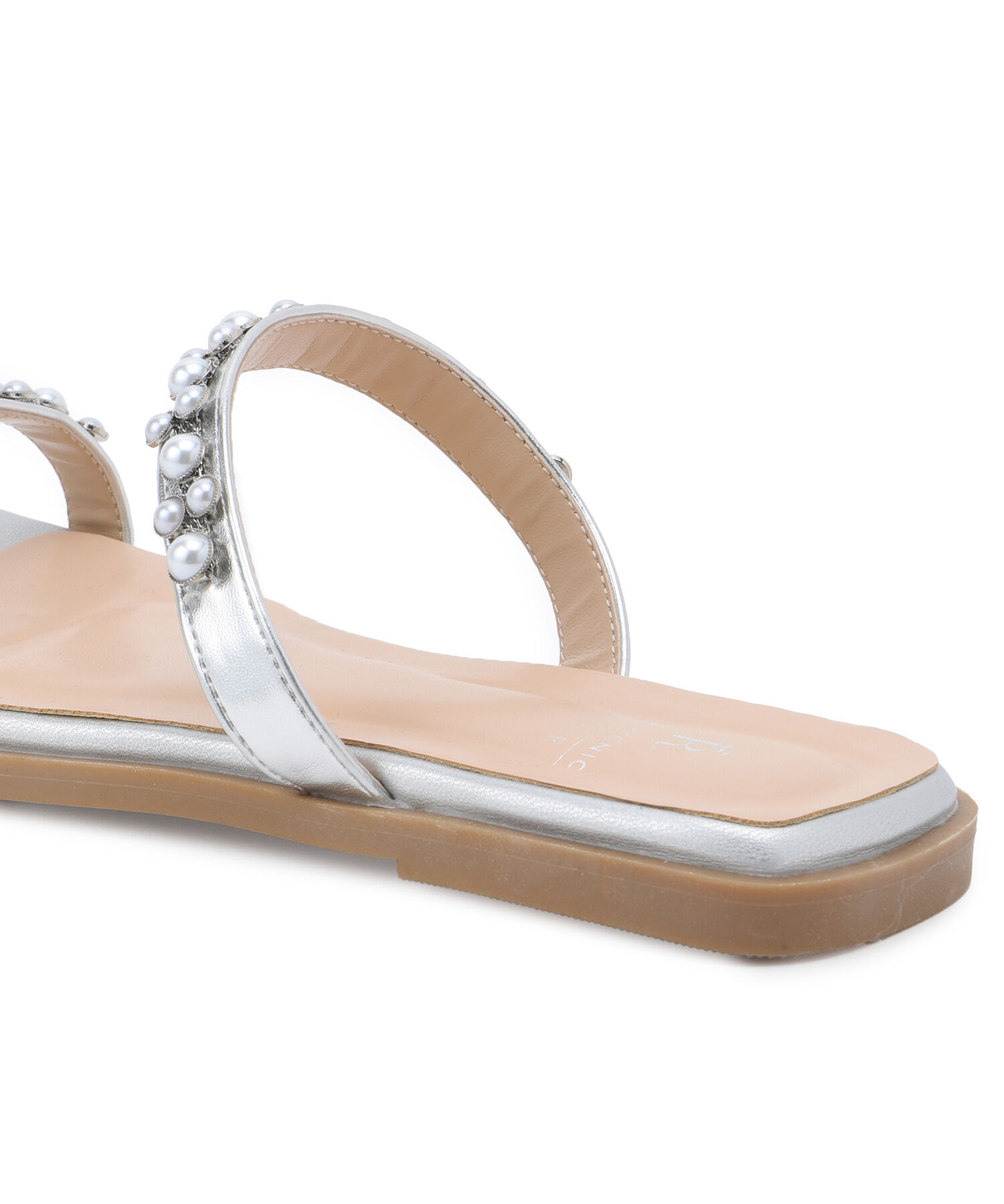 ROPE PICNIC PASSAGE「ビジュー・パールバンドフラットサンダル」|サンダル|