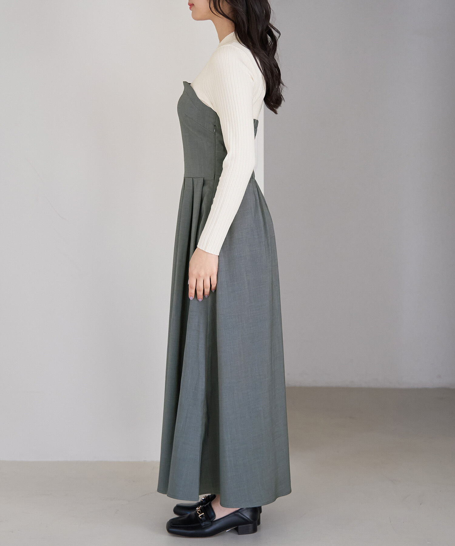 Rope&rsquo;Picnic「ドッキングニットワンピース」|ワンピース|