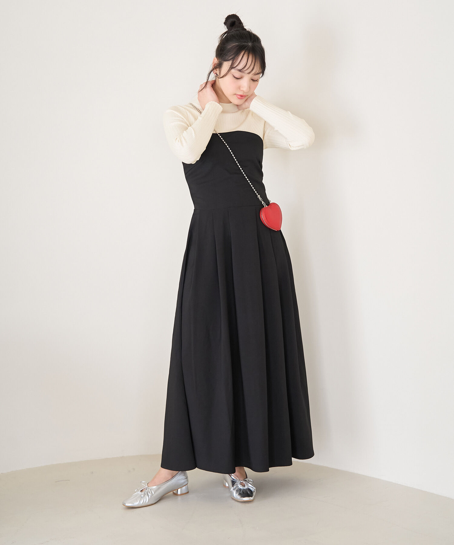 Rope&rsquo;Picnic「ドッキングニットワンピース」|ワンピース|