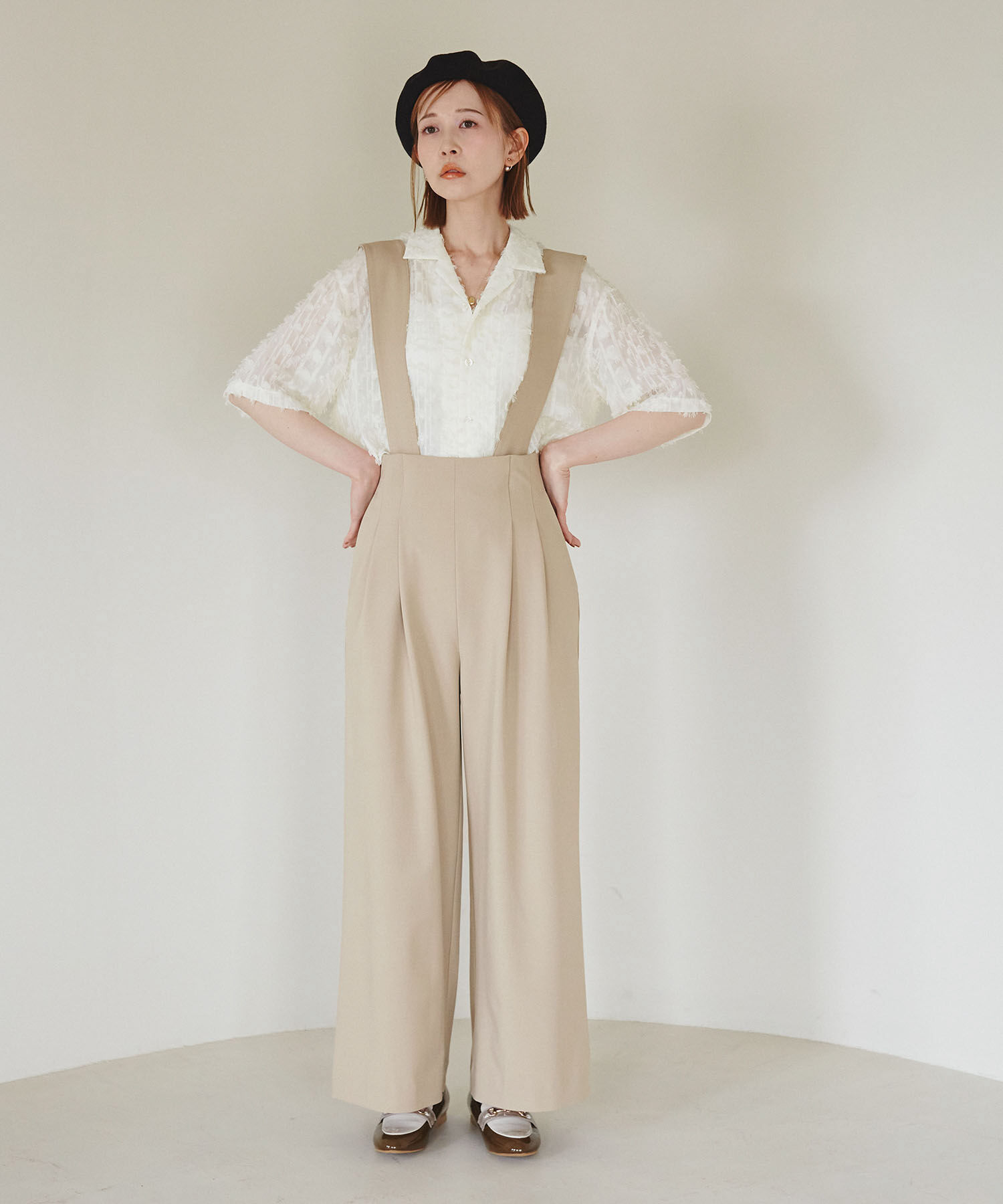 Rope&rsquo;Picnic「サスペンダー付きパンツ」|その他|