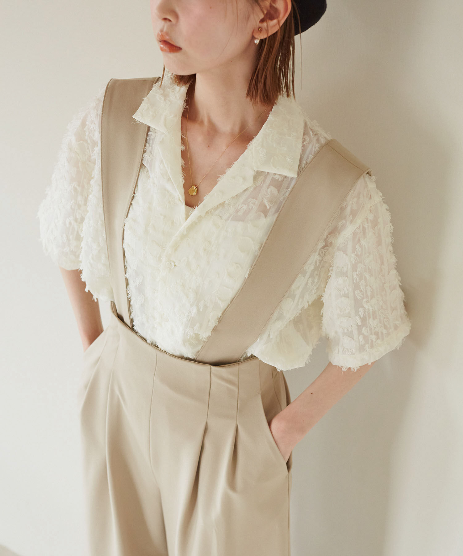 Rope&rsquo;Picnic「サスペンダー付きパンツ」|その他|