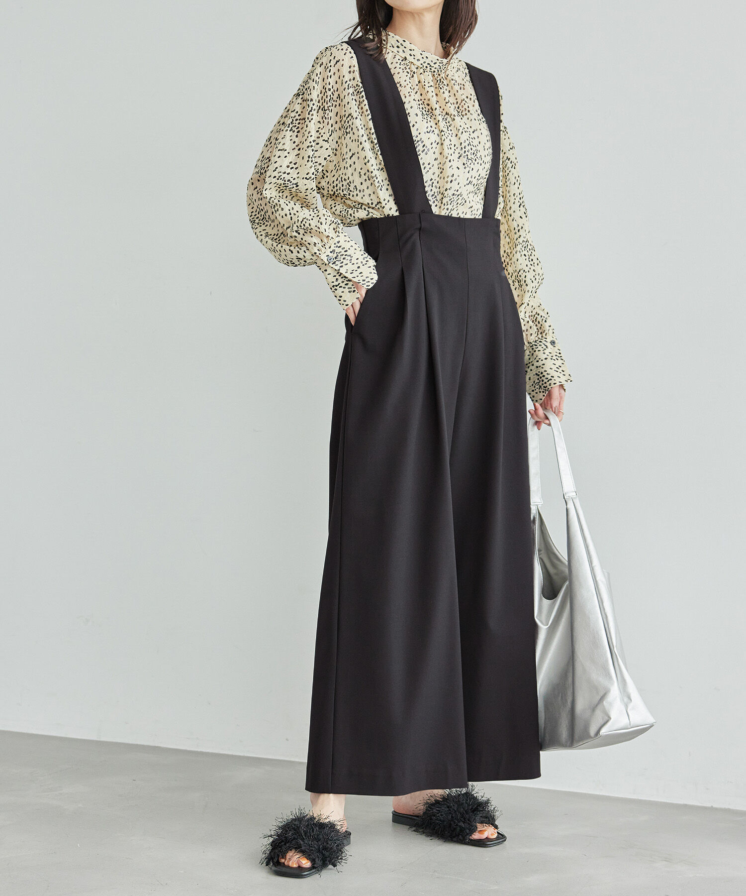 Rope&rsquo;Picnic「サスペンダー付きパンツ」|その他|