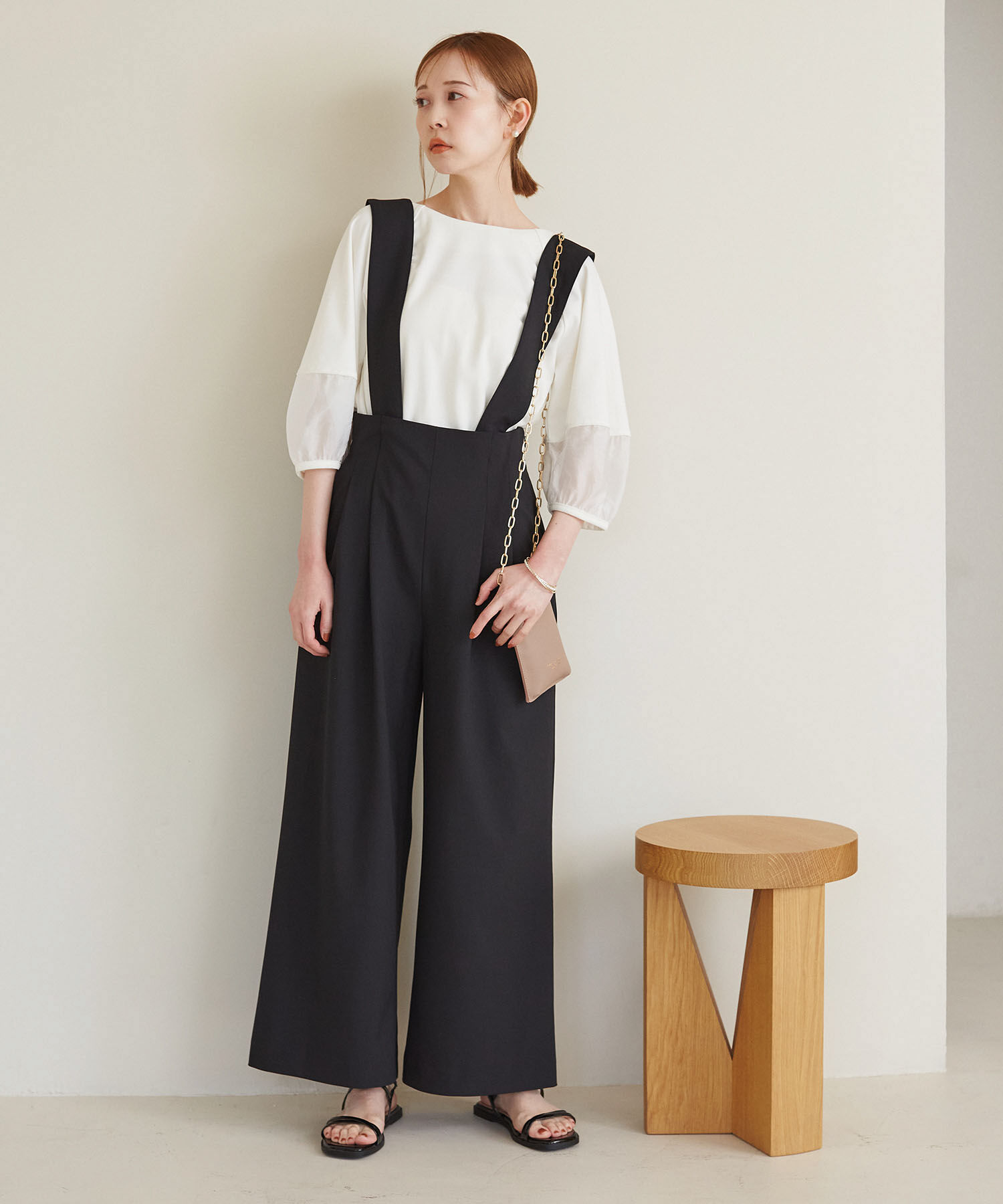 Rope&rsquo;Picnic「サスペンダー付きパンツ」|その他|