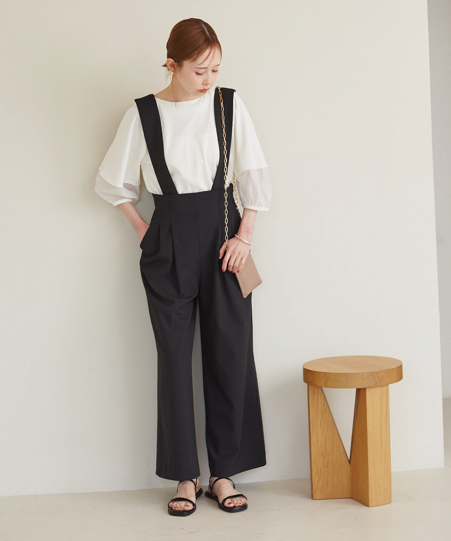 Rope&rsquo;Picnic「サスペンダー付きパンツ」|その他|