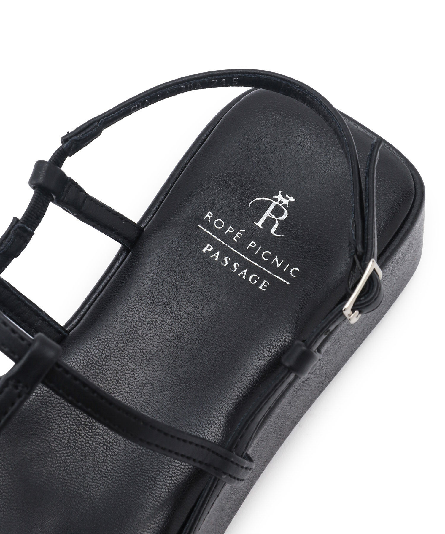 ROPE PICNIC PASSAGE「スキニーストラッププラットフォームサンダル」|サンダル|