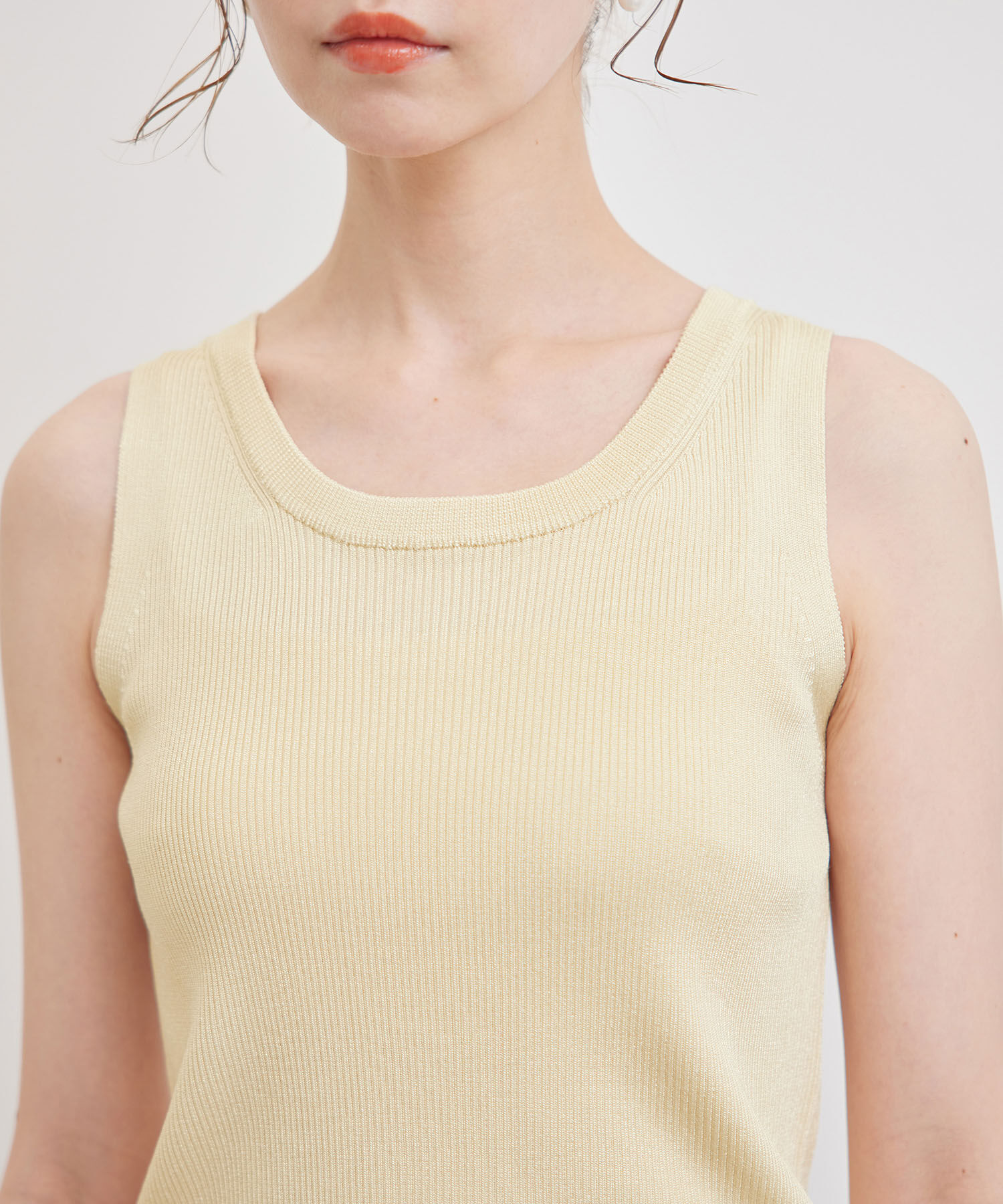 Rope&rsquo;Picnic「メタルライクヤーンニットインナー」|タンクトップ|