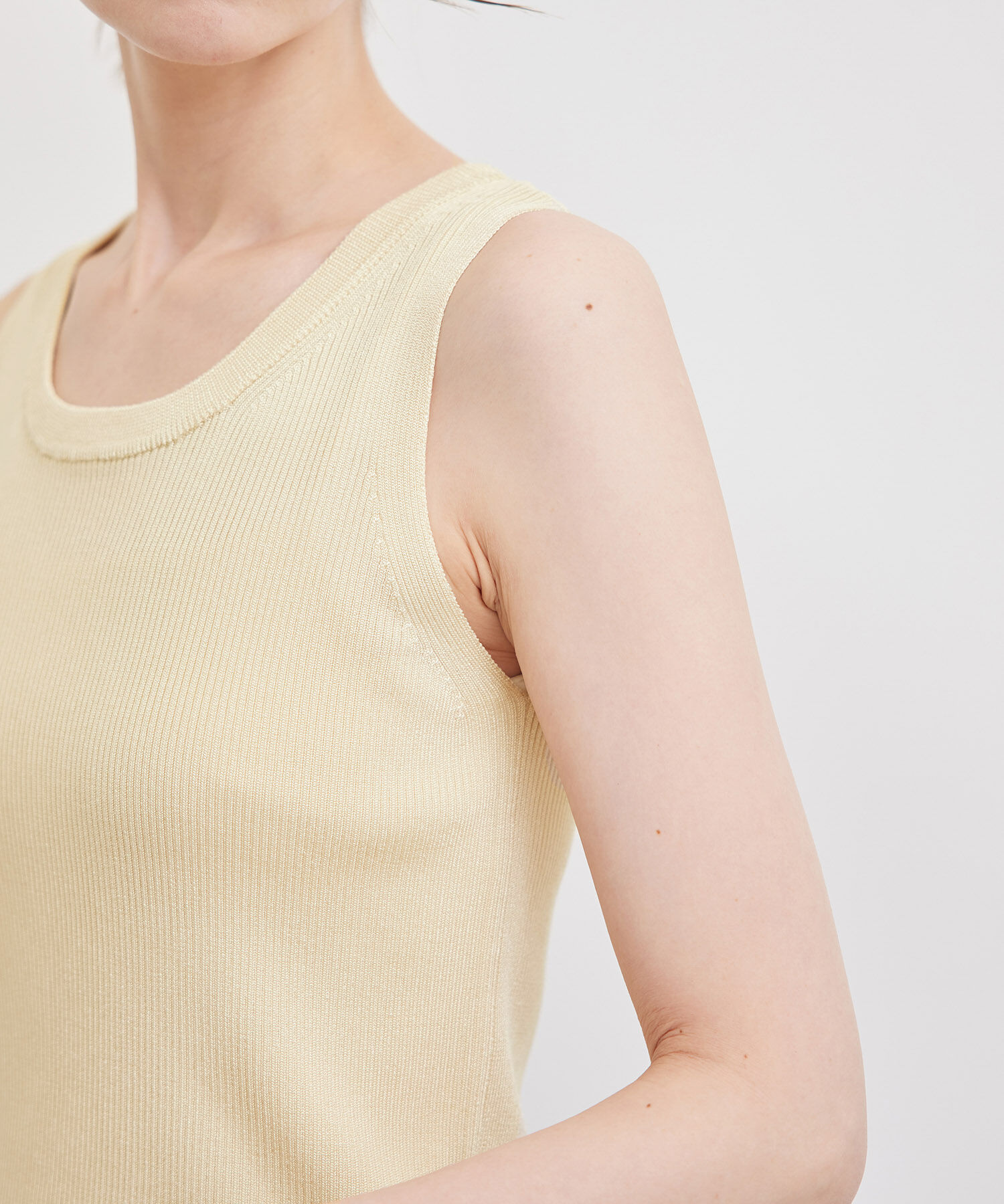 Rope&rsquo;Picnic「メタルライクヤーンニットインナー」|タンクトップ|