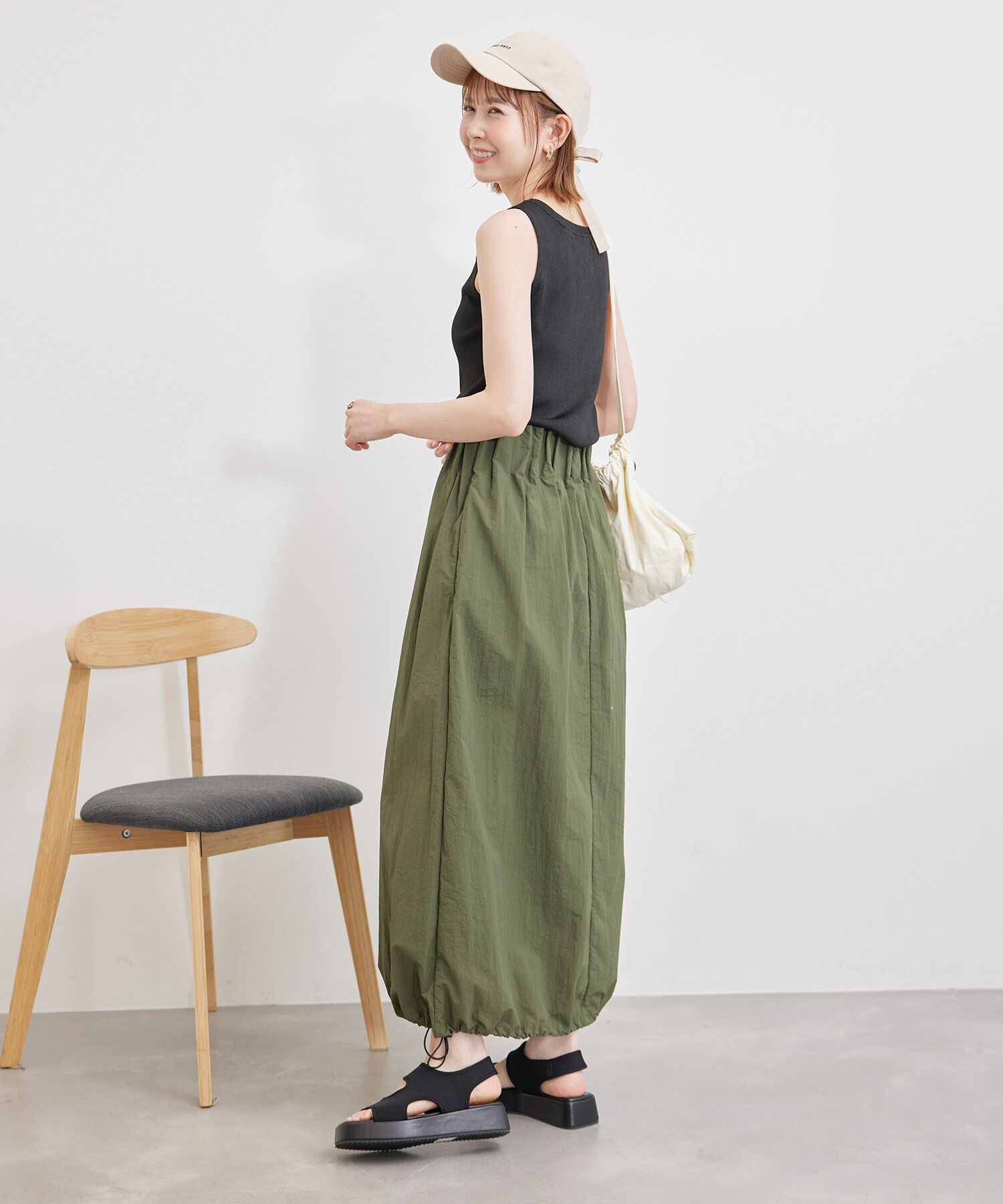 Rope&rsquo;Picnic「メタルライクヤーンニットインナー」|タンクトップ|