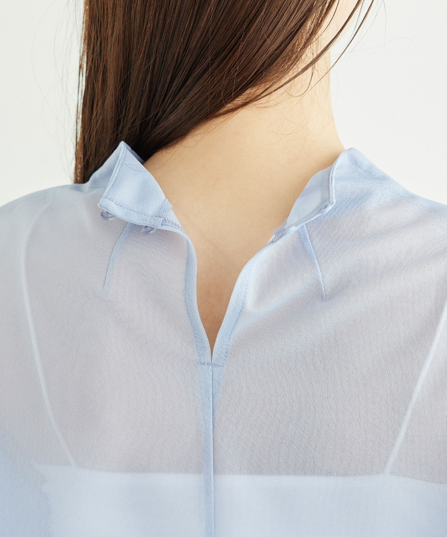 Rope&rsquo;Picnic「袖ボリュームブライトシアーブラウス」|シャツ・ブラウス|