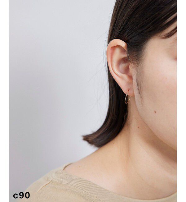 ROPE PICNIC PASSAGE「スィンフープピアス」|ピアス|