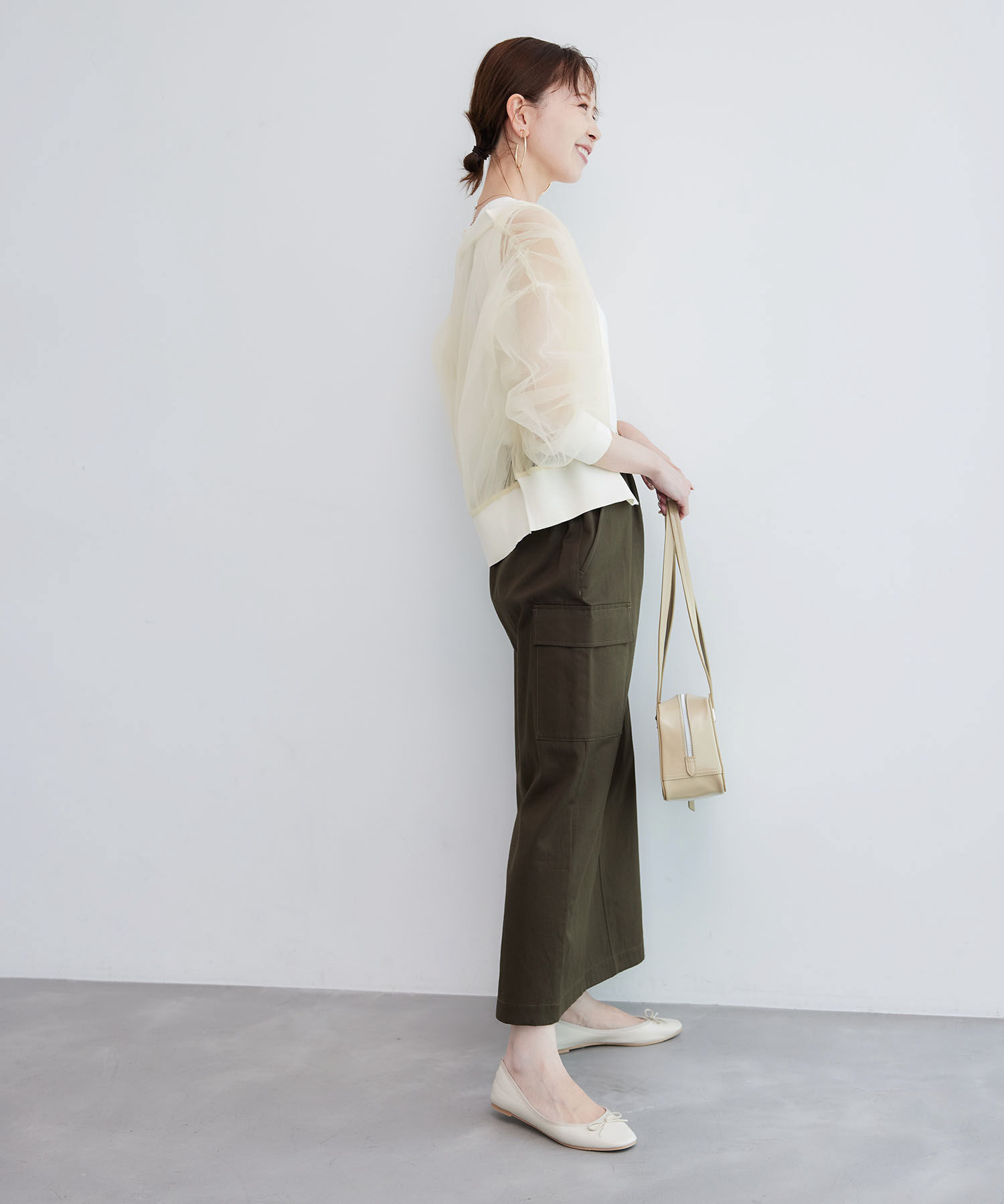 Rope&rsquo;Picnic「シアーチュールカーディガン」|カーディガン|