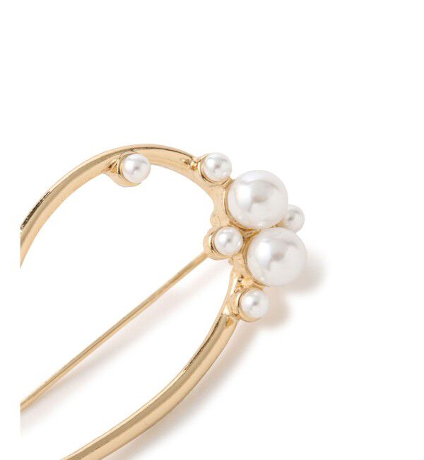 ROPE PICNIC PASSAGE「スリムメタルデザインブローチ」|ブローチ・コサージュ|