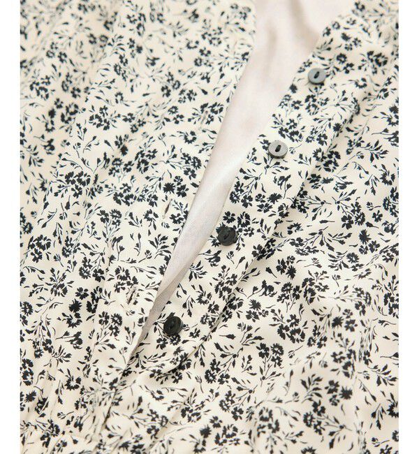 Rope&rsquo;Picnic「小花柄スキッパーロングワンピース」|ワンピース|