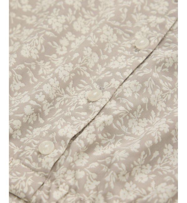 Rope&rsquo;Picnic「小花柄スキッパーロングワンピース」|ワンピース|