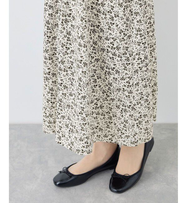 Rope&rsquo;Picnic「小花柄スキッパーロングワンピース」|ワンピース|