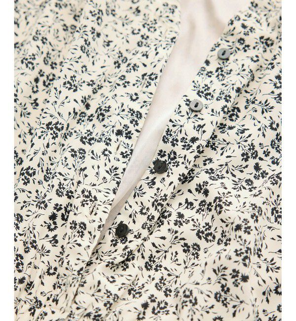 Rope&rsquo;Picnic「小花柄スキッパーロングワンピース」|ワンピース|