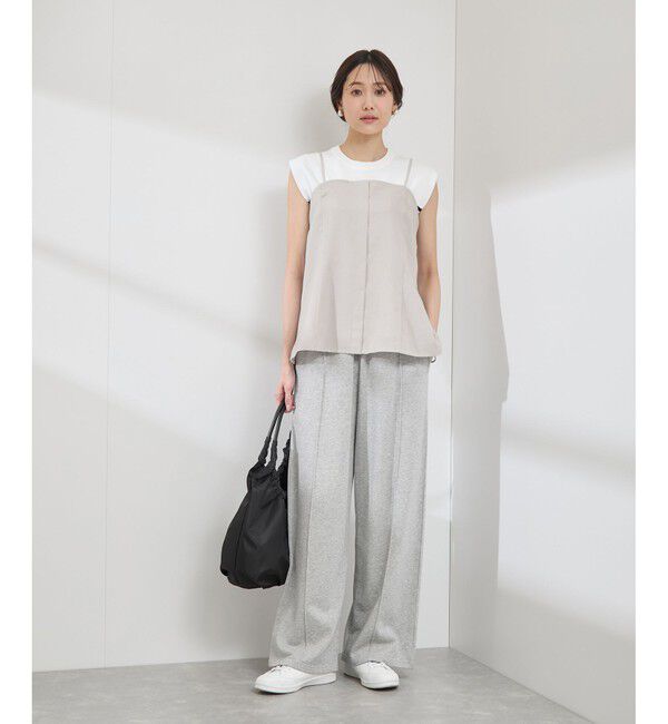 Rope&rsquo;Picnic「【吸水速乾・防シワ】エフォートレスリラックスビスチェ」|キャミソール|