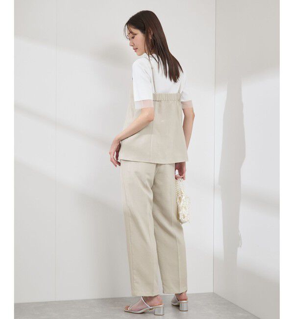 Rope&rsquo;Picnic「【吸水速乾・防シワ】エフォートレスリラックスビスチェ」|キャミソール|