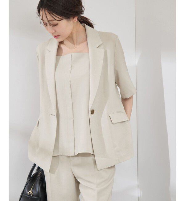 Rope&rsquo;Picnic「【吸水速乾・防シワ】エフォートレスリラックスビスチェ」|キャミソール|