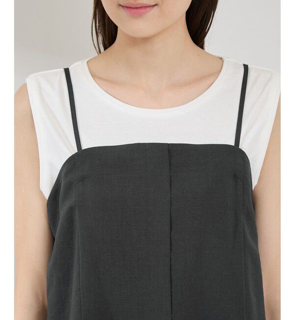 Rope&rsquo;Picnic「【吸水速乾・防シワ】エフォートレスリラックスビスチェ」|キャミソール|