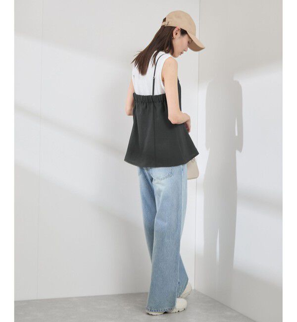 Rope&rsquo;Picnic「【吸水速乾・防シワ】エフォートレスリラックスビスチェ」|キャミソール|