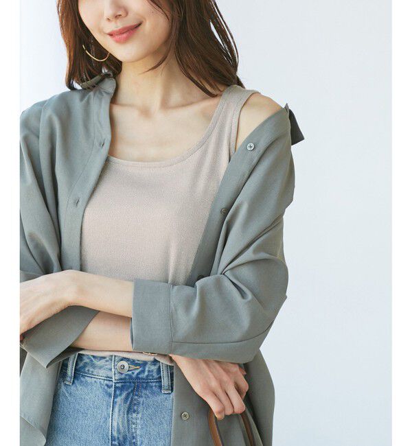 Rope&rsquo;Picnic「ラメテレコタンクトップ」|タンクトップ|