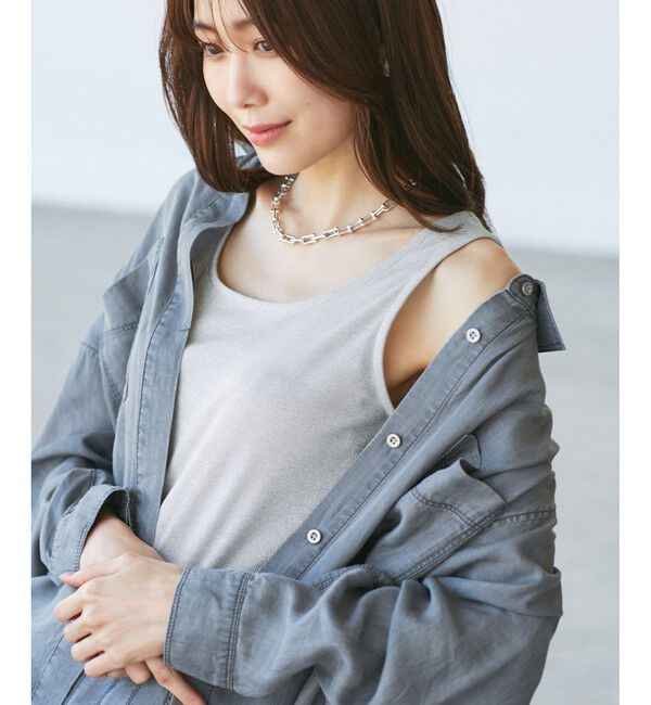 Rope&rsquo;Picnic「ラメテレコタンクトップ」|タンクトップ|