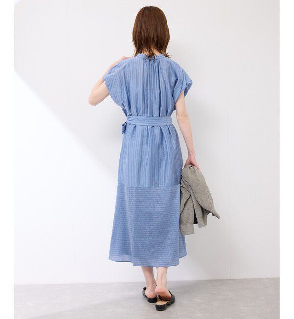 Rope&rsquo;Picnic「emurシアードビーストライプシャツワンピ」|ワンピース|