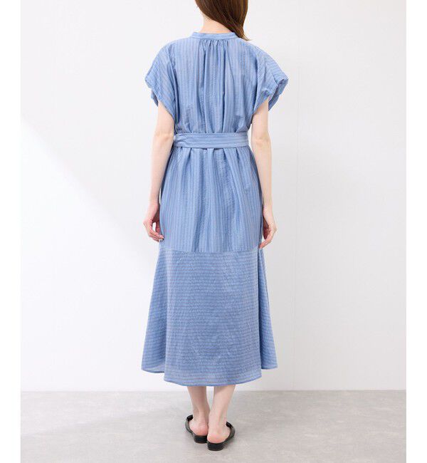 Rope&rsquo;Picnic「emurシアードビーストライプシャツワンピ」|ワンピース|