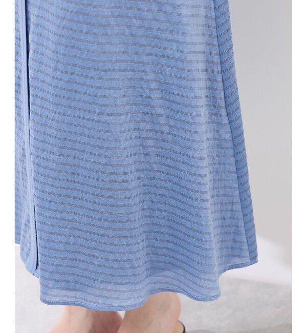 Rope&rsquo;Picnic「emurシアードビーストライプシャツワンピ」|ワンピース|