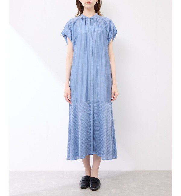 Rope&rsquo;Picnic「emurシアードビーストライプシャツワンピ」|ワンピース|