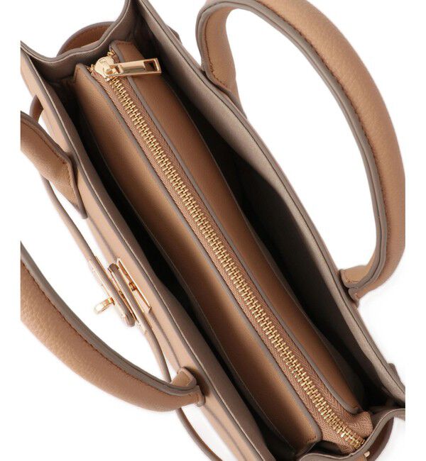 ROPE PICNIC PASSAGE「【WEB限定】 ベルトデザインスクエアトートバッグ/通勤対応」|トートバッグ|