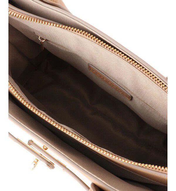 ROPE PICNIC PASSAGE「【WEB限定】 ベルトデザインスクエアトートバッグ/通勤対応」|トートバッグ|