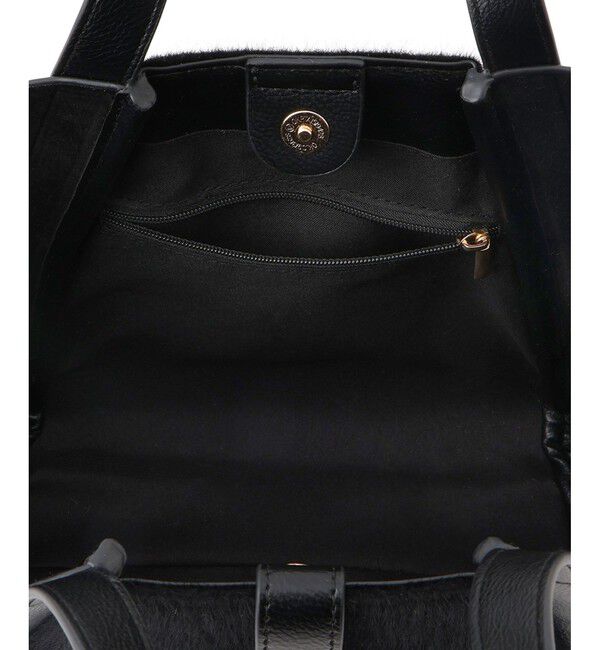 ROPE PICNIC PASSAGE「me fit BAG ホースヘア調コンビスクエアフォルムバッグ/2WAY」|トートバッグ|