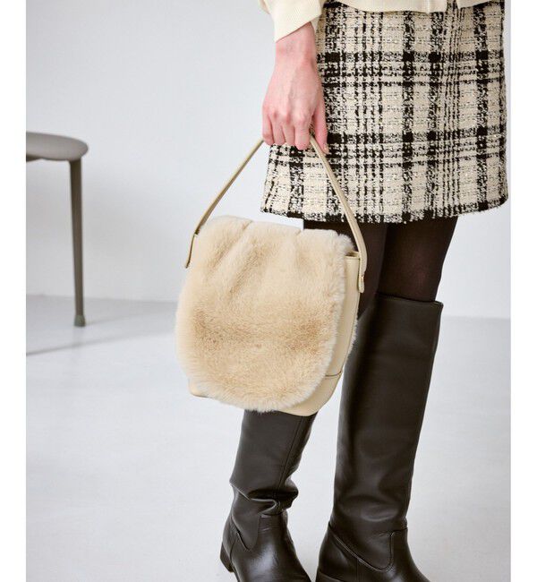 ROPE PICNIC PASSAGE「マルチWAYファーフラップハンド＆ショルダーバッグ」|ショルダー・メッセンジャー|