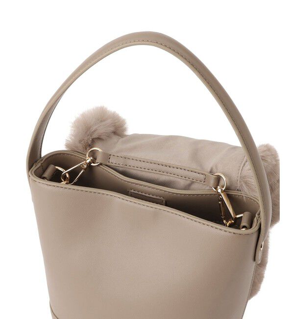 ROPE PICNIC PASSAGE「マルチWAYファーフラップハンド＆ショルダーバッグ」|ショルダー・メッセンジャー|