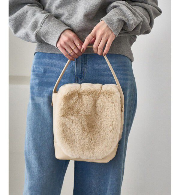 ROPE PICNIC PASSAGE「マルチWAYファーフラップハンド＆ショルダーバッグ」|ショルダー・メッセンジャー|