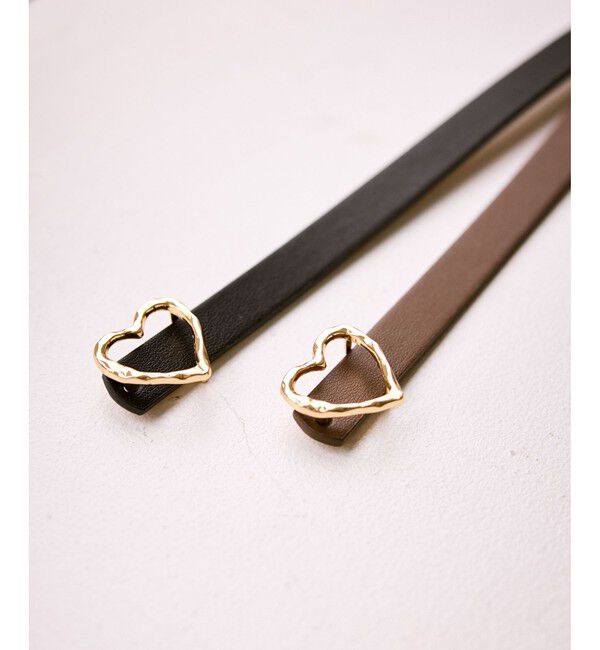 ROPE PICNIC PASSAGE「15mmハートバックルベルト」|ベルト|