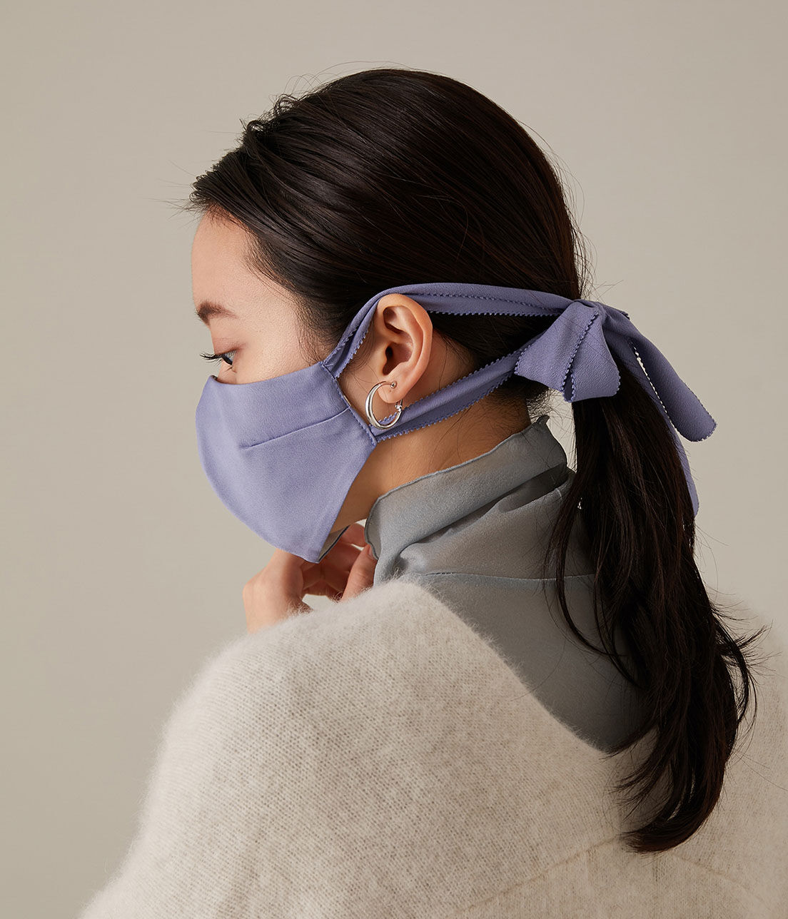 ADAM ET ROPE'「【トロワズィエムチャコ】リボンマスク」|その他|