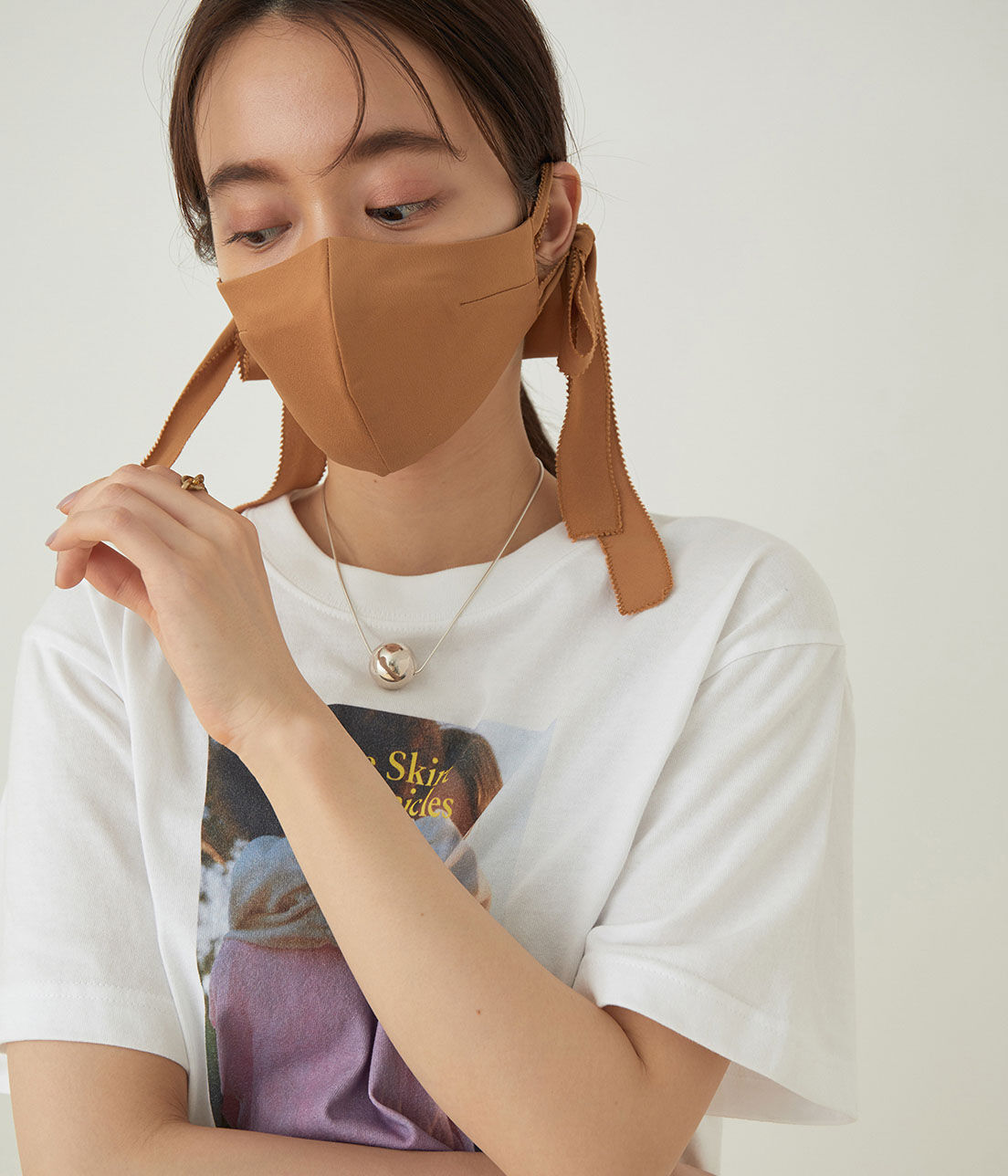 ADAM ET ROPE'「【トロワズィエムチャコ】リボンマスク」|その他|