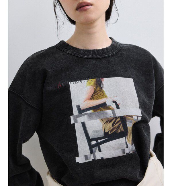 ADAM ET ROPE'「【WEB限定】RECORDS スウェット」|スウェット・ジャージ|