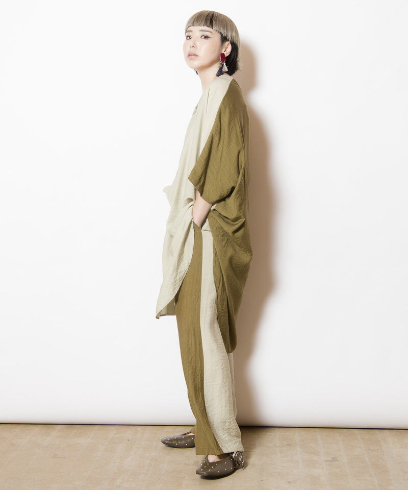  「2WAYバイカラーパンツ」|その他|